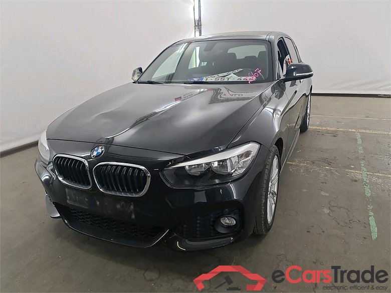 BMW 118 d M-Sport 136Hp Navi 1/2 Sport-Leather-Alcantara KeylessGo Klima PDC ...