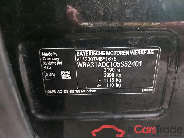 BMW - BMW X1 xDrive18dA 136PK XLine Pack Business Plus & Heated Seats & Travel Pack #6