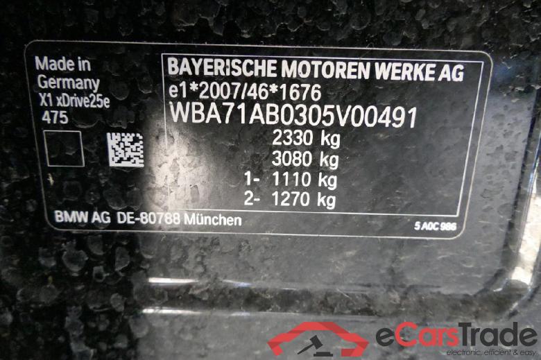 BMW X1 ´15 Baureihe X1 xDrive 25 e M Sport 1.5 162KW AT6 E6d #4