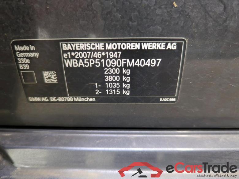 BMW 3-Serie ´18 Baureihe 3 Lim. 330 e M Sport 2.0 185KW AT8 E6d #4