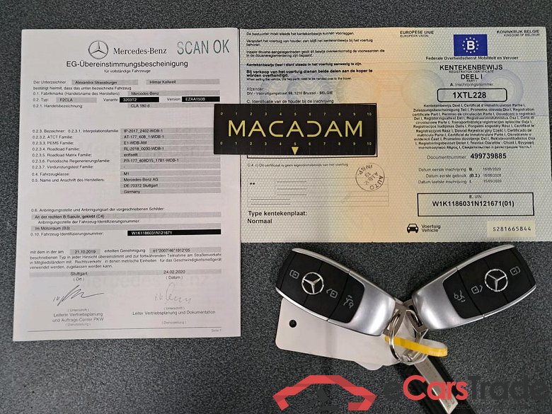 MERCEDES - MER CLA SHOOTING BRAKE 180 d 116PK 7G-DCT Business Solution AMG & Night & Plus Pack & Driving Assistant & Pano Roof #4