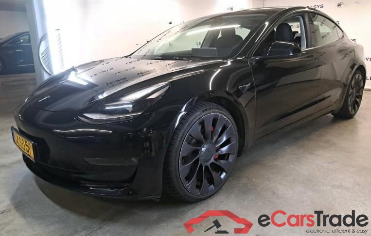 Tesla Model 3 Performance Dual Motor AWD Pano LED-Xenon Navi Leather KeylessGo Camera Klima PDC ... #1