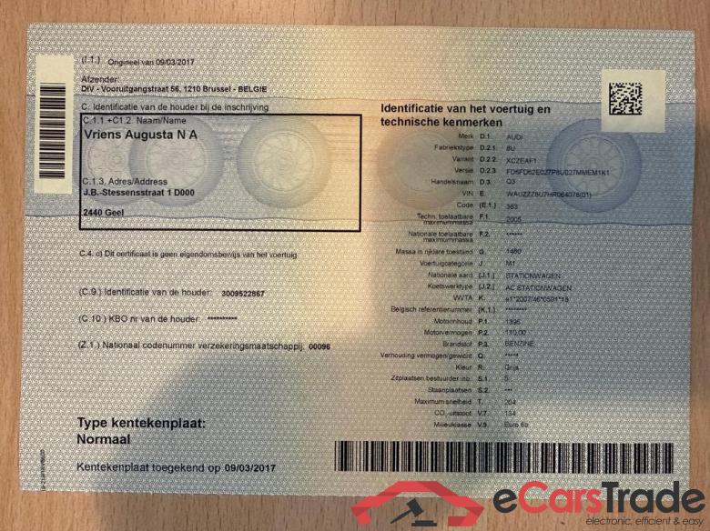 AUDI Q3 Audi Q3  Sport 1.4 TFSI cylinder on demand  110(150) kW(ch) S tronic #4