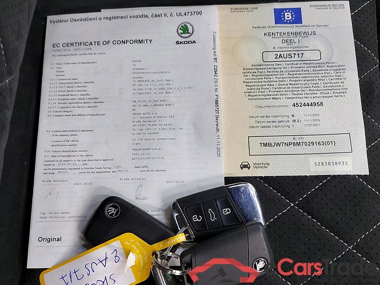 SKODA - SKO SUPERB COMBI 1.4 TSI iV 218PK DSG6 Sportline * HYBRID * #4