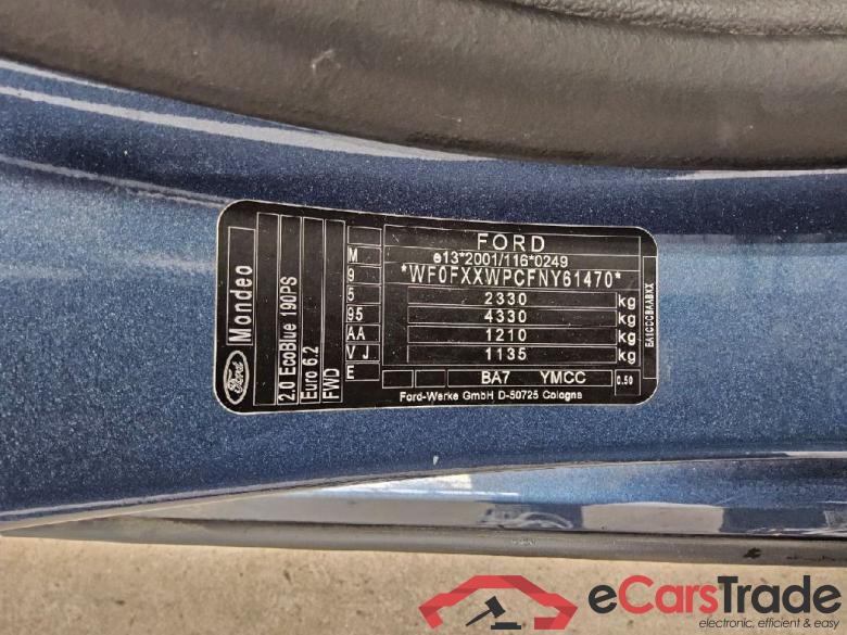 Mondeo Turnier Vignale 2.0 EcoBlue #5