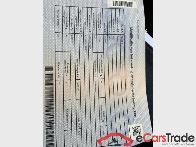 PORSCHE Taycan Sport Turismo Taycan Sport Turismo #5