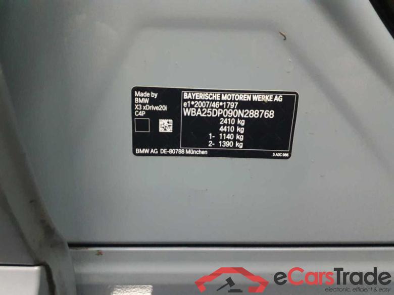 BMW X3 (G01)(12.2017->) DE - SUV5 xDrive 20i Mild Hybrid EU6d, xDrive M Sport (OPF)(EURO6d), (Facelift) #5