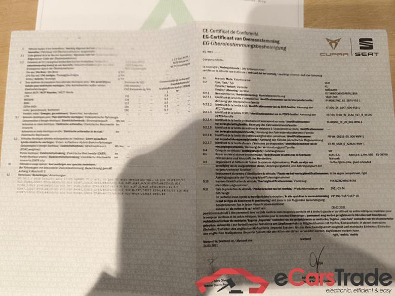 SEAT Leon Leon 5D FR 1.0 eTSI 110CV (81kW) DSG 7v Mild Hybrid EURO 6 AP #5