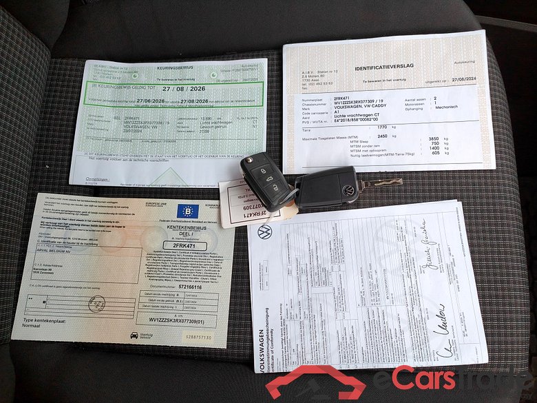 Volkswagen Caddy Maxi 2.0 TDI Manueel 75 kW DC 2450 4d !! damaged car !! #4