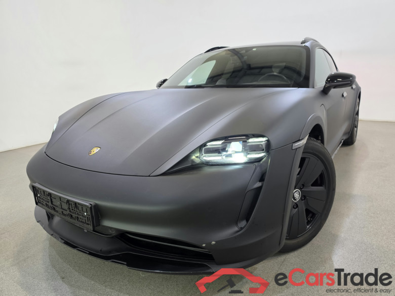 Porsche Taycan Cross Turismo Aut. Pano LED-Matrix Virtual Sport-Chrono Inno Navi Leather KeylessGo Camera 360 Klima PDC ...