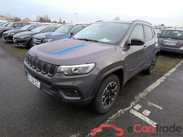 Jeep Compass 1.3i T4 Plug-In Hybrid Trailhawk eAWD Aut. LED Virtual Navi 1/2 Leather KeylessGo Camera Klima PDC ... #1