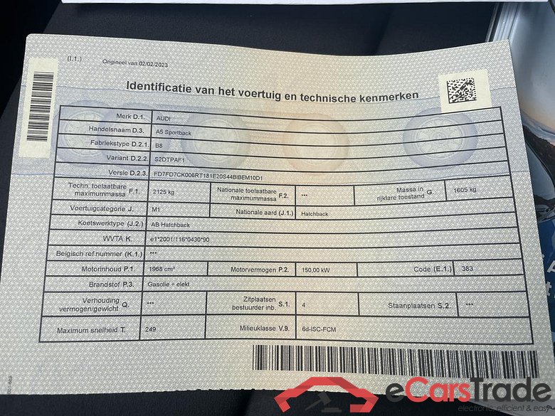 AUDI A5 Sportback Audi A5 Sportback Business Edition Competition 40 TDI 150(204) kW(ch) S tronic #5