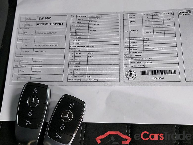 MERCEDES - MER GLC 300 de Business Solution 4MATIC 306PK  Business Solution Plus & AMG *Hybrid* #4