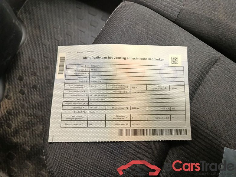 Renault Trafic L2H1 dCi 120 Grand Confort 2.9T 4d #6