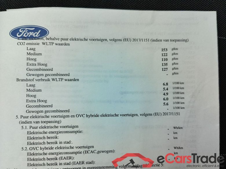 Ford Fiesta 1.0i EcoBoost 74kW Business Class 5d #6