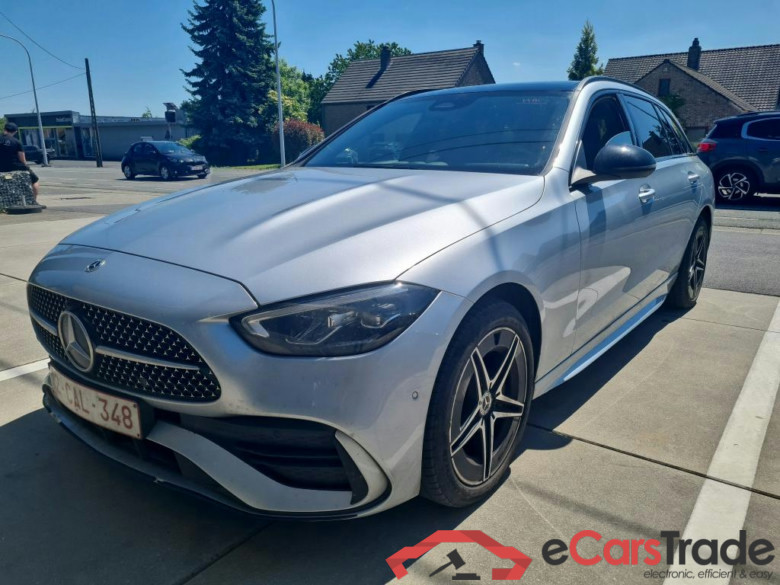 Mercedes C 300e Plug-In Hybrid AMG Night Aut. Pano LED-Xenon Widescreen Navi Sport-Leather KeylessGo Klima PDC ... #1