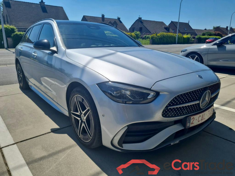 Mercedes C 300e Plug-In Hybrid AMG Night Aut. Pano LED-Xenon Widescreen Navi Sport-Leather KeylessGo Klima PDC ... #2
