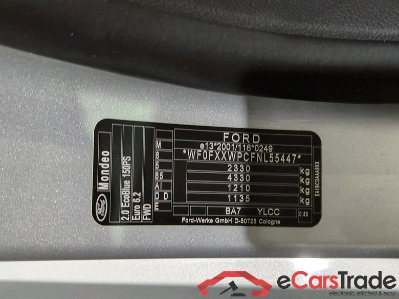 Mondeo Turnier Titanium 2.0 EcoBlue 110KW AT8 E6dT #4