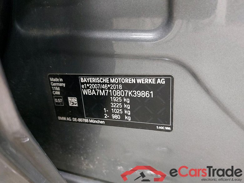 BMW - BMW 1 HATCH 116d 116PK Advantage Pack Business Plus & PDC Front & Rear #6