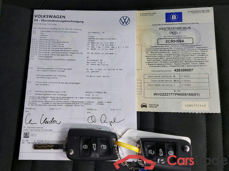 VOLKSWAGEN - VW  TOURAN TDi 122PK Highline With App Connect & Two Individual Rear Seats & Power Foldable Towing Hook #4