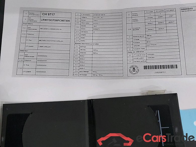 TESLA - TES MODEL Y RWD 347PK   * ELECTRIC * #4