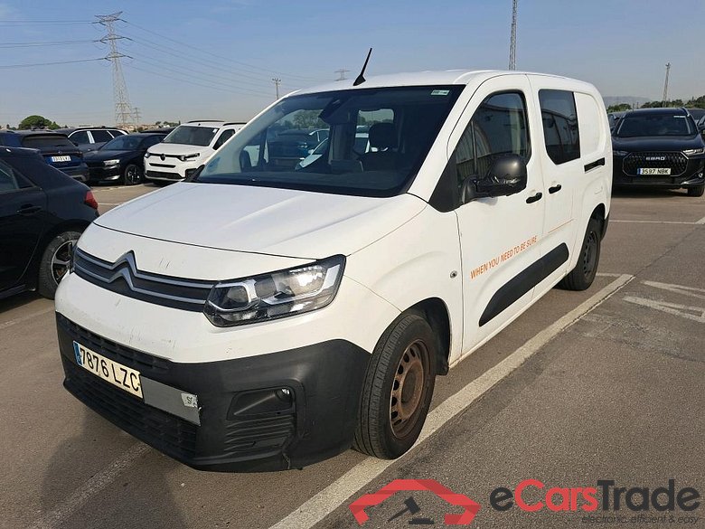 CITROEN Berlingo / 2018 / 5P / furgón derivado de turismo Doble Cab. Talla XL BlueHDi 100 CONTROL
