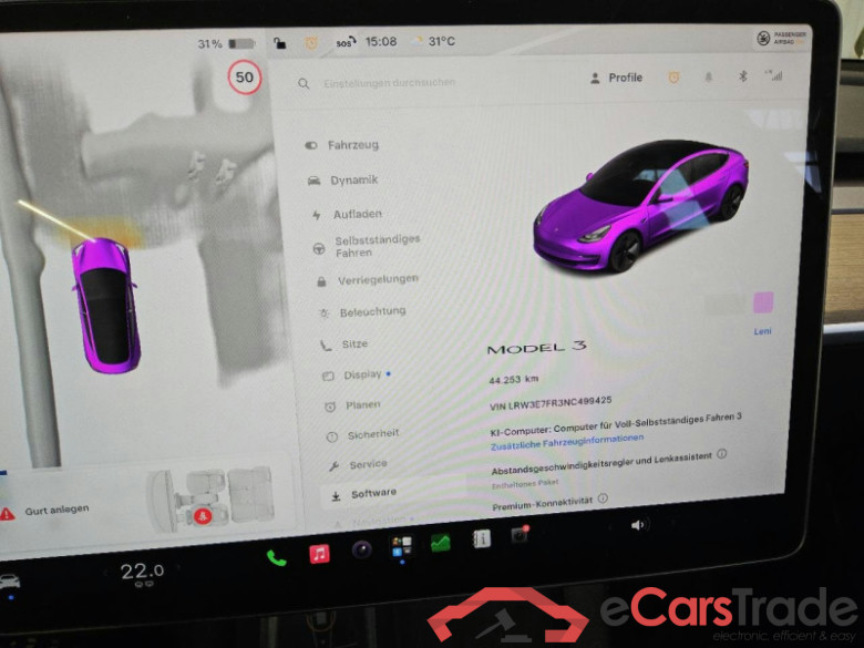 Tesla Model 3 - Lim4, RWD 60 kWh, 2021 - 2023 60 kWh #6