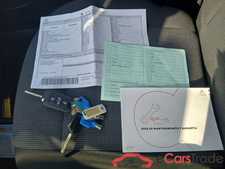 CITROEN Berlingo / 2018 / 4P / furgón derivado de turismo Talla M BlueHDi 100 CLUB #5