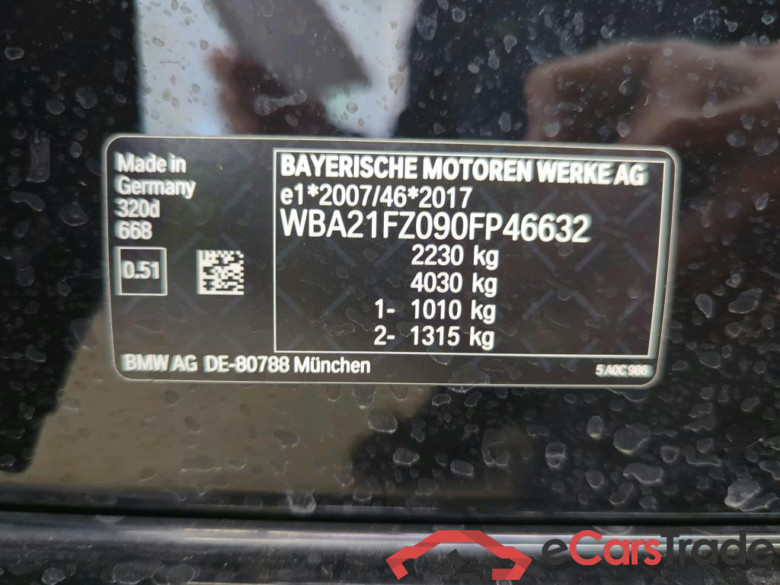 Baureihe 3 Touring 320 d 2.0 140KW AT8 E6d #4