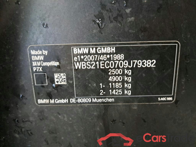 BMW - BMW X4 M 480PK & M Competion Frozen Dark Grey With Merino Ventilated M Seats & Heated Front & Rear & Heated Steering Wheel & Laser Lights & Driving Assist Pro & Comfort Access & Pano * PETROL * #6