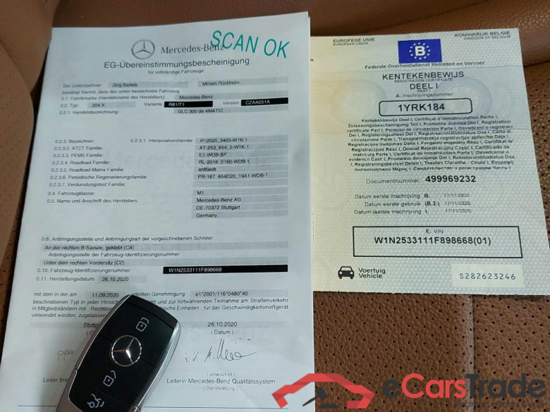 MERCEDES - MER GLC COUPÉ GLC 300 de 306PK 4MATIC AMG Line Pack Premium+ Towing Hook Leather * HYBRID * #4