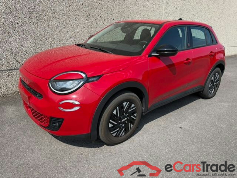 Fiat 600 RED 54 kWh battery-electric powertrain 156 hp