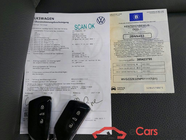 VOLKSWAGEN - VW  ID.4 77 KWh 204PK Pro Tech & Black Leather & Electric Towing Hook & 19 Inch Hamar Alloy * ELECTRIC * #4