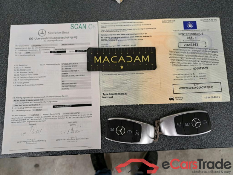 MERCEDES - MER C BREAK 300 de 306PK DCT Sport Edition Pack Premium Plus & Urban Guard Alarm & Keyless Go Comfort Pack  * HYBRID * #4