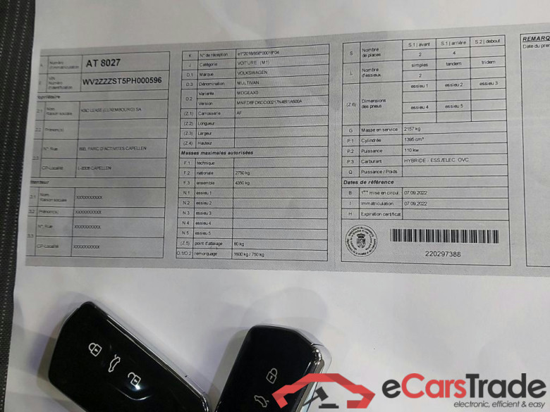 VOLKSWAGEN - VW  MULTIVAN 1.4 PHEV 218PK DSG EX With VIS A VIS 6 SEATING Pack & Heated Seats & Family & Nav Discover Media & Light & Sight & 3Zone Climatronic & Keyless & Auxiliary Heater & Park Assist & Rear Camera #4
